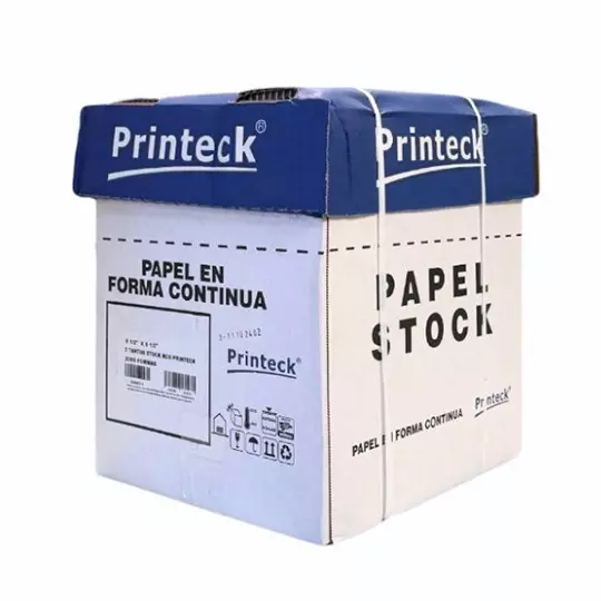 Caja de papel stock Printeck de 9.5" x 11" 1 tanto