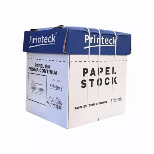 Caja de papel stock Printeck de 9.5" x 11" 3 tantos