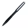 Lapicero Pentel twist-erase, punto 0.7 mm, color negro, 1 pieza