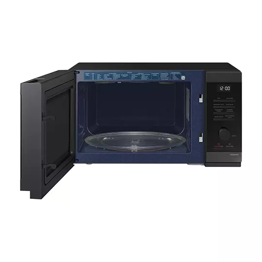 Horno de Microondas Samsung Grill Fry 1.1 Pies Cúbicos Negro MG32DG4524CGA