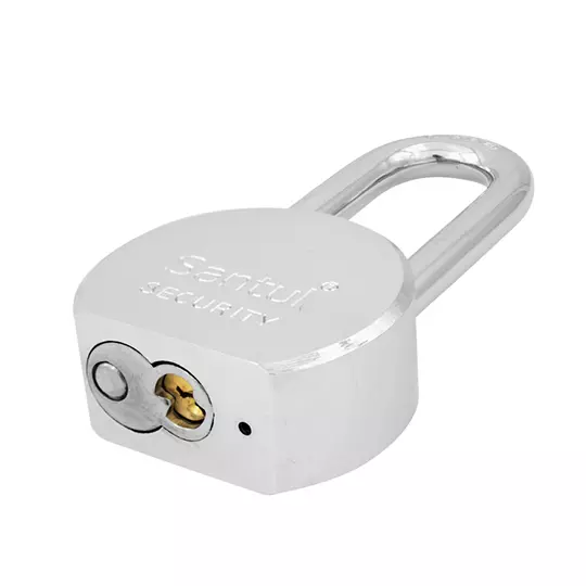 Candado SANTUL de  acero 65mm Maxima Seguridad gancho largo
