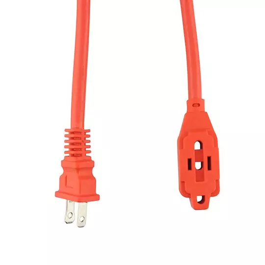 Extensión de uso rudo Santul 8 m naranja 2x16 AWG