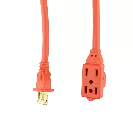 Extensión de uso rudo Santul 20 m naranja 2x16 AWG