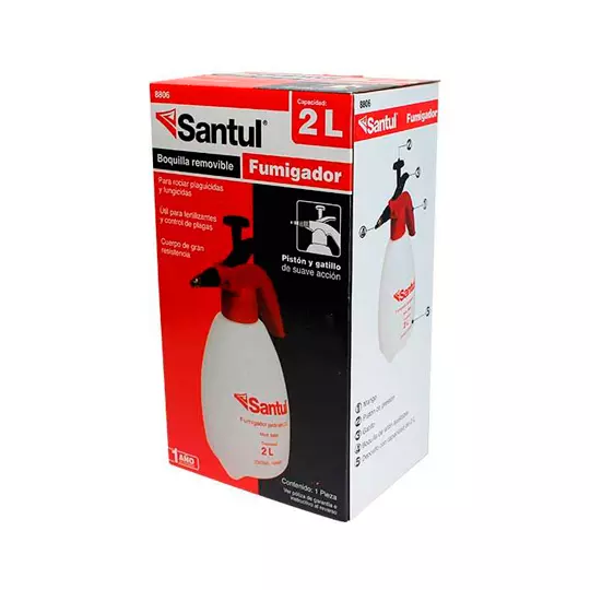 Fumigador domestico santul 2 litros m lo 8806