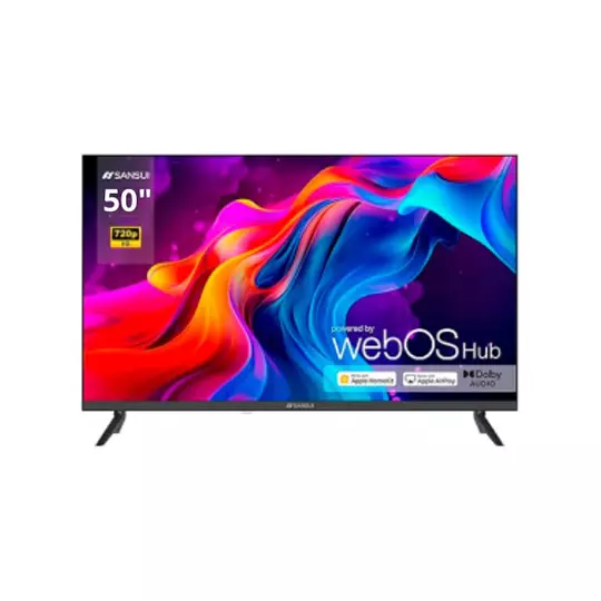 Pantalla de 50 Pulgadas Sansui LED, Sistema webOS