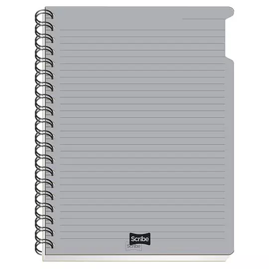 Cuaderno profesional SCRIBE Inblack raya con 100 hojas