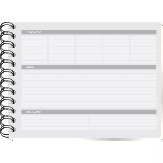 Cuaderno forma italiana SCRIBE Clásico raya con 100 hojas