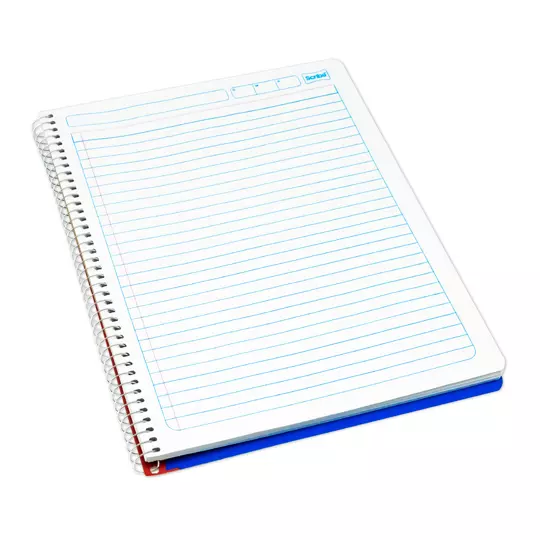 Cuaderno profesional SCRIBE Escolar plus raya con 100 hojas