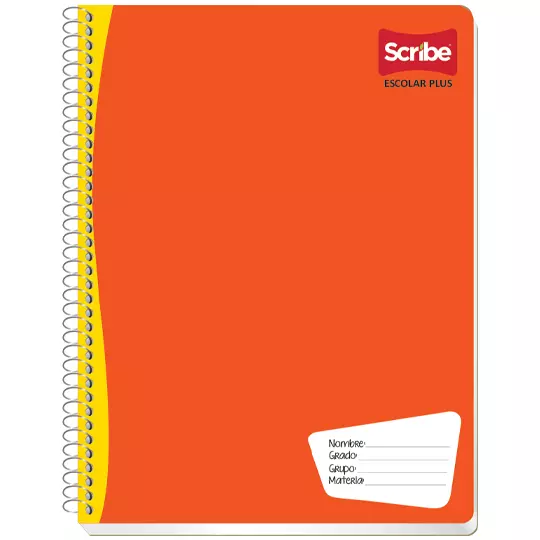 Cuaderno profesional SCRIBE Escolar plus cuadro chico (5 mm) con 100 hojas 3