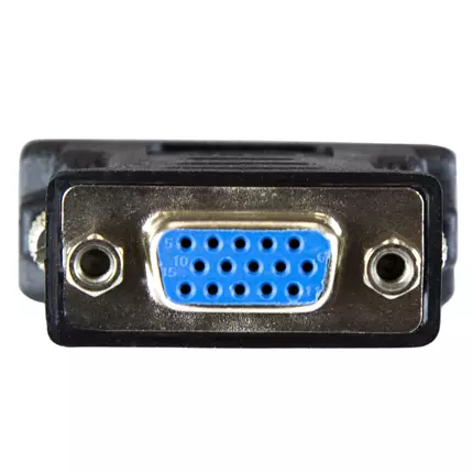 Adaptador Startech convertidor dvi-i GA negro
