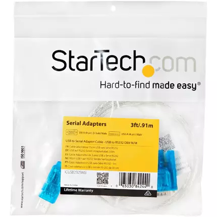 LM-Cable Startech 0.9m USB a puerto seri rs232