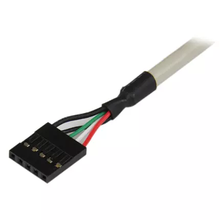 Adaptador Startech placa USB a hembra 2 puerto
