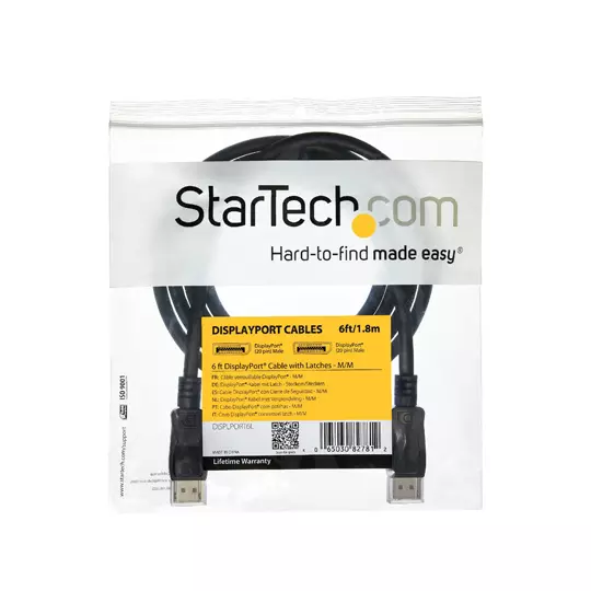 Cable Startech 3m displayport 1.2 4k ro 