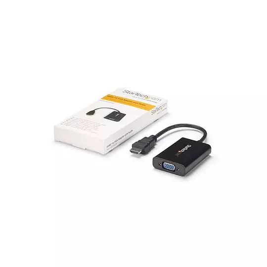 CONVERTIDOR ADAPTADOR STARTECH HDMI A A HD15 CON AUDIO 1920X1200