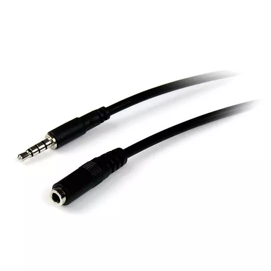 Extensor de audífonos Startech mini-j.