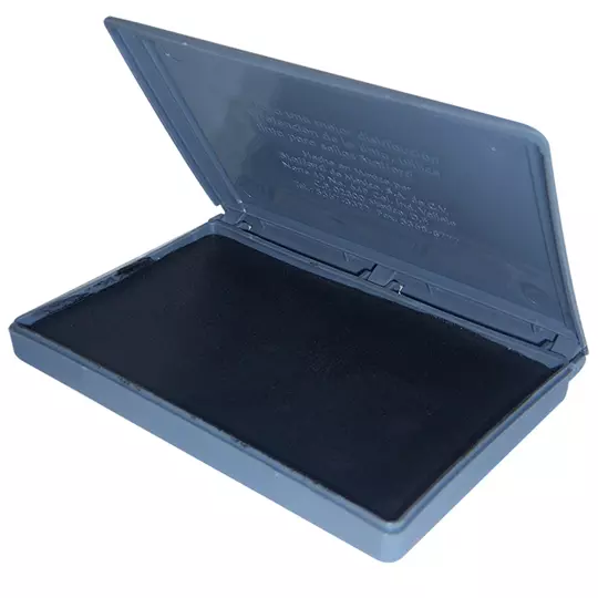 Cojín para sello Stafford estuche plástico No. 1 tinta color negro
