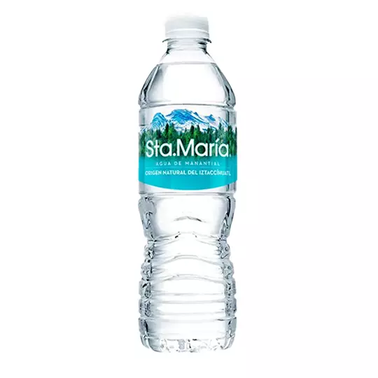 Agua embotellada santa María 500 ml c/40pz