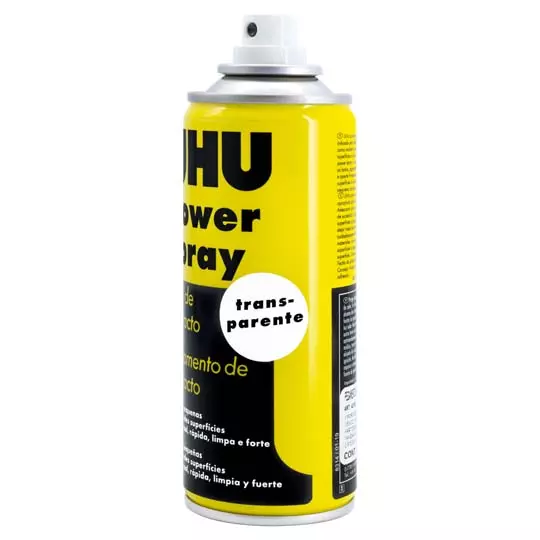 Pegamento de contacto UHU Power Spray de 200 ml