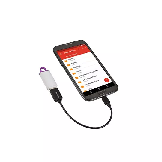 LM-Cable micro USB STEREN con salida OTG.