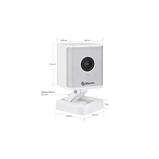 LM-Mini cámara STEREN de seguiridad con Wi-Fi 6 de 4 Mpx fija y doble banda