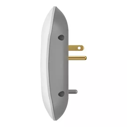 Multicontacto de pared STEREN con supresor de picos 3 salidas, carga usb y usb c