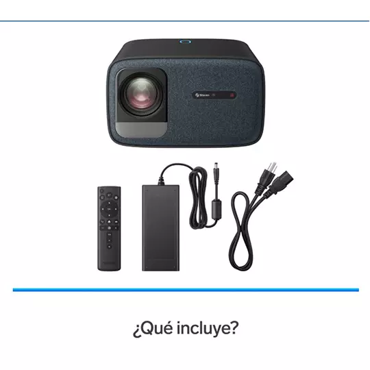 Proyector multimedia STEREN con 650 ANSI (20200 lúmenes) enfoque automático