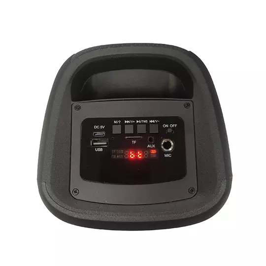 Bocina inalambrica Portatil STF  Mod.Encode c/luz led RGB con bateria recargable