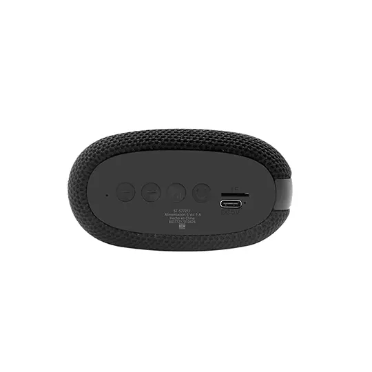 Bocina Portátil STF  Madrugue 5w.  colornegro