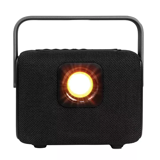 Bocina Portatil BILLBOARD  Mod. Carbono Reflect color negro