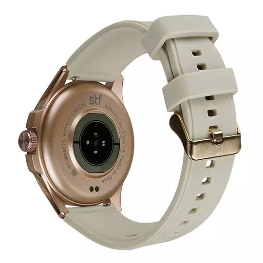Smartwatch STF mod.Kronos Oblivion pantalla 1.43" resistencia IP68 color Biege