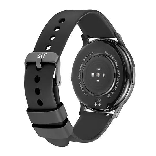 Smartwatch STF mod. Kronos Slender pantalla1.3" resistencia IP67 color Negro