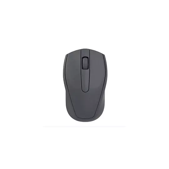 Mouse alámbrico T2GO con resolución de 1000 DPI sensor óptico en color gris