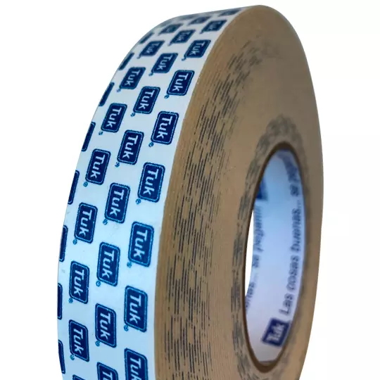 Cinta 4030 doble capa TUK 24 mm x 30 m ,color blanco, 1 pza