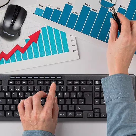 KIT Inalámbrico Mouse + Teclado TECHZTZ16COMB01-INA