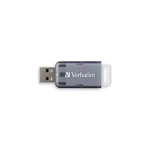 Memoria USB Verbatim 71273 64 GB gris retractil US 2.0