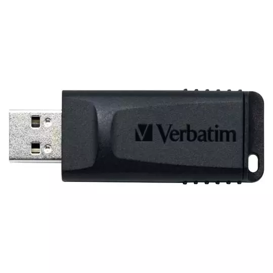 Memoria Verbatim USB 64GB slider blac.