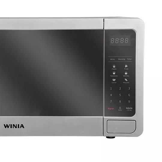 MICROONDAS WINAR 0.7 FT PANTALLA LED COLOR PLATA